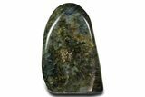 Flashy Free-Standing Polished Labradorite - Madagascar #361970-1
